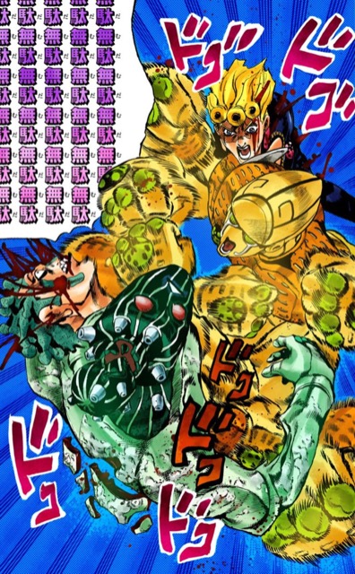 ジョジョの奇妙な冒険検定より出題 問題 5部の 60巻 チョコラータ セッコ戦の時のジョルノの無駄ラ けんてーごっこ みんなが作った検定クイズが50万問以上 ジョジョの奇妙な冒険検定より出題 問題 5部の 60巻 チョコラータ セッコ戦の時のジョルノの無駄ラ けんてーごっこ みんなが作った検定クイズが50万問以上
